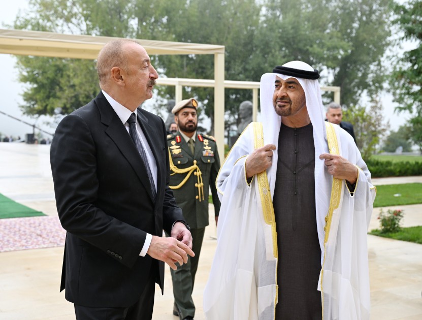 Şuşada rəsmi qarşılanma mərasimi olub - FOTOLAR