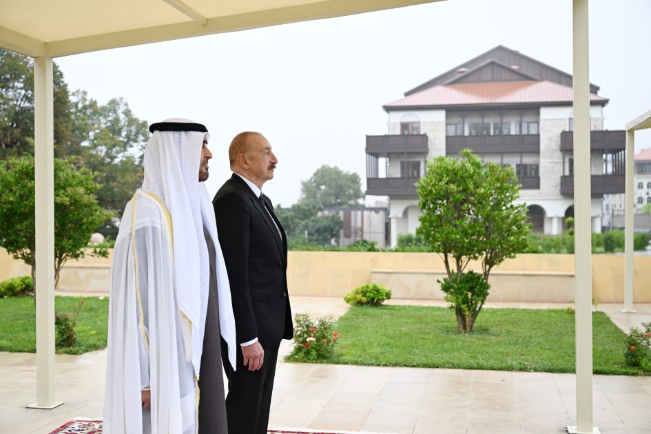 Şuşada rəsmi qarşılanma mərasimi olub - FOTOLAR