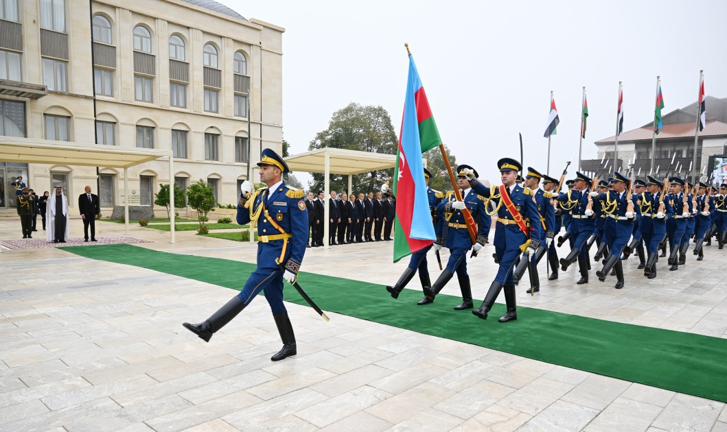 Şuşada rəsmi qarşılanma mərasimi olub - FOTOLAR