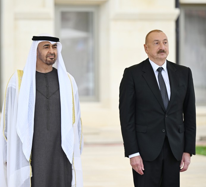 Şuşada rəsmi qarşılanma mərasimi olub - FOTOLAR