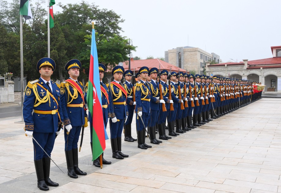 Şuşada rəsmi qarşılanma mərasimi olub - FOTOLAR