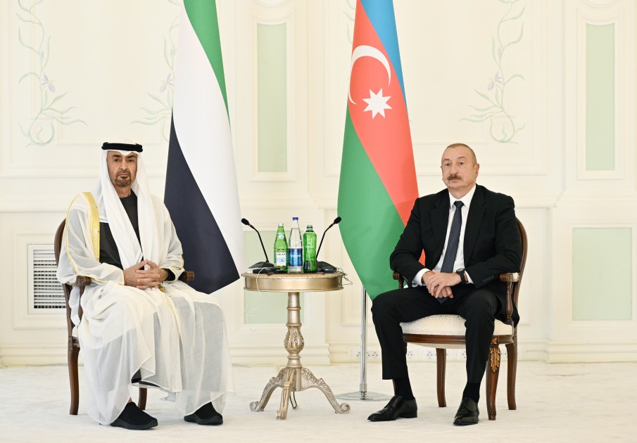 Liderlərin geniş tərkibdə görüşü oldu - FOTOLAR (YENİLƏNİB)