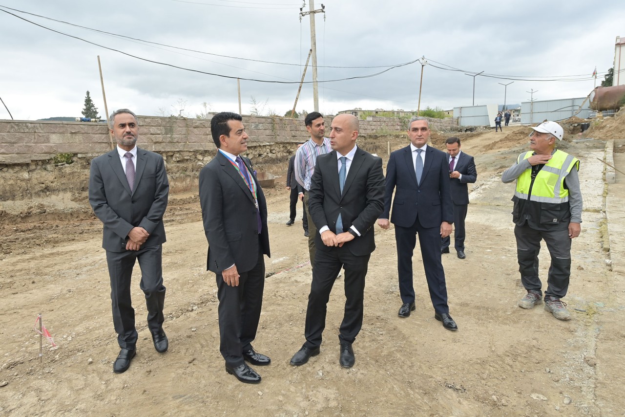 Nazirlə ICESCO-nun Baş direktoru Şuşa məktəbi və Qarabağ Universitetində - FOTOLAR