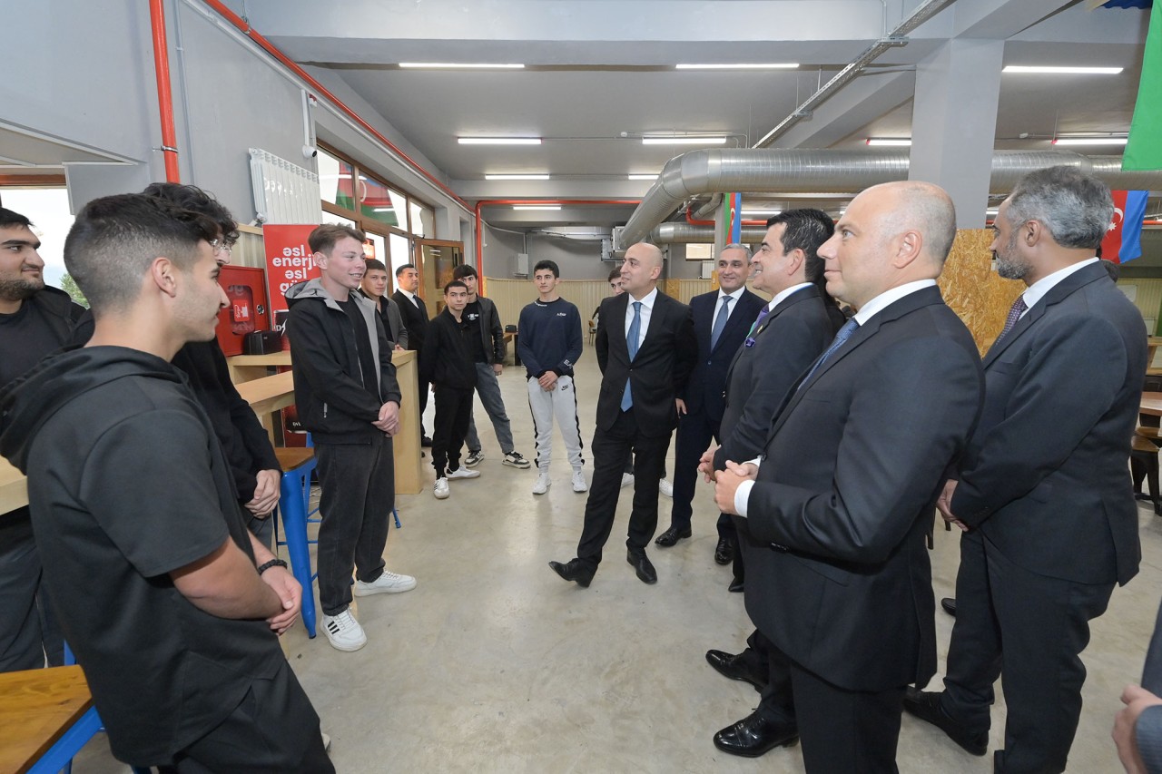 Nazirlə ICESCO-nun Baş direktoru Şuşa məktəbi və Qarabağ Universitetində - FOTOLAR