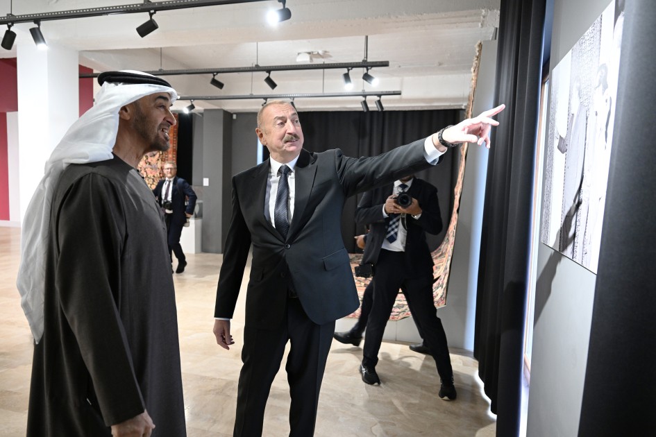 Prezidentlər Milli Xalça Muzeyinin Şuşa filialında - FOTOLAR