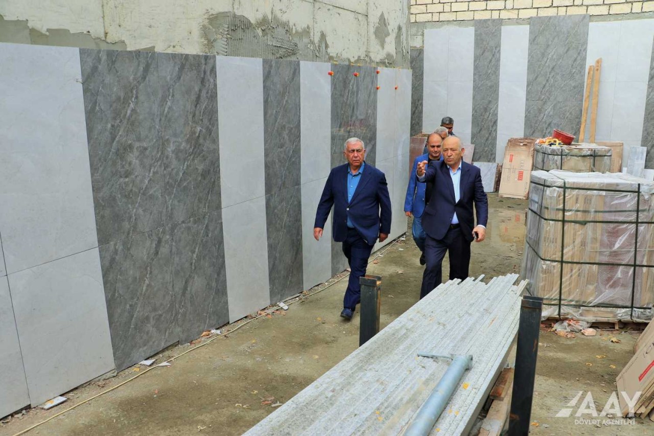 AAYDA sədri Xocalıda icra edilən yol layihələrinə baxış keçirdi - FOTOLAR