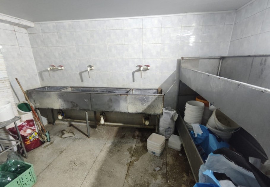 Süd məhsullarının emalı müəssisəsi qanunsuz işləyirmiş - FOTOLAR