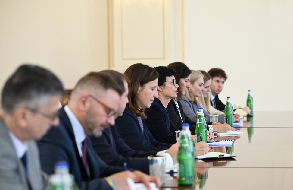 Prezident qəbul keçirdi - FOTOLAR