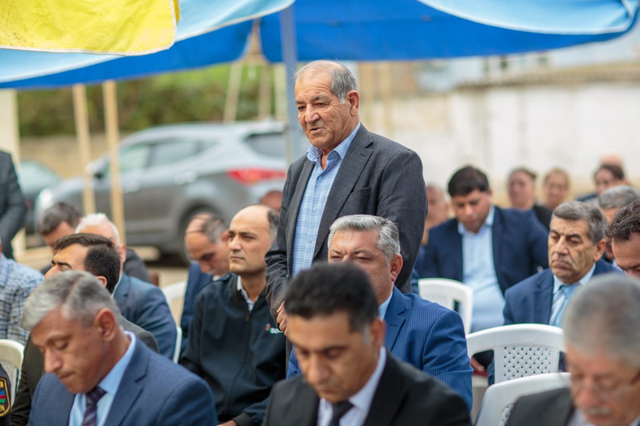 Neftçalanın icra başçısı səyyar görüş keçirib - FOTOLAR