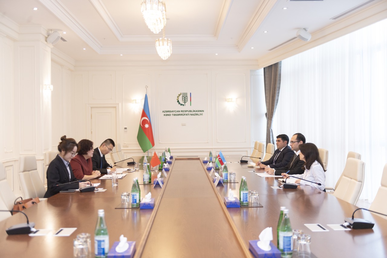 Nazir Məcnun Məmmədov daha bir görüş keçirdi - FOTOLAR