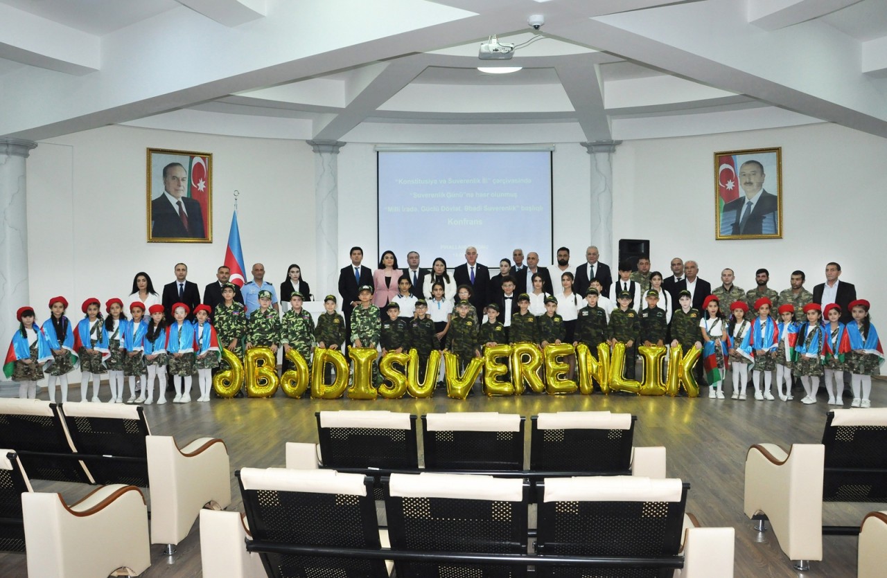 Pirallahıda “Dövlət Suverenliyi Günü”nə həsr olunmuş tədbir keçirildi - FOTOLAR