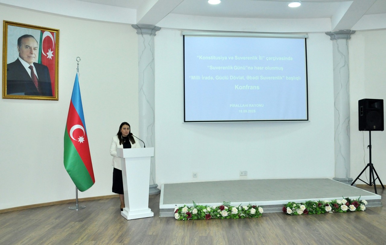 Pirallahıda “Dövlət Suverenliyi Günü”nə həsr olunmuş tədbir keçirildi - FOTOLAR