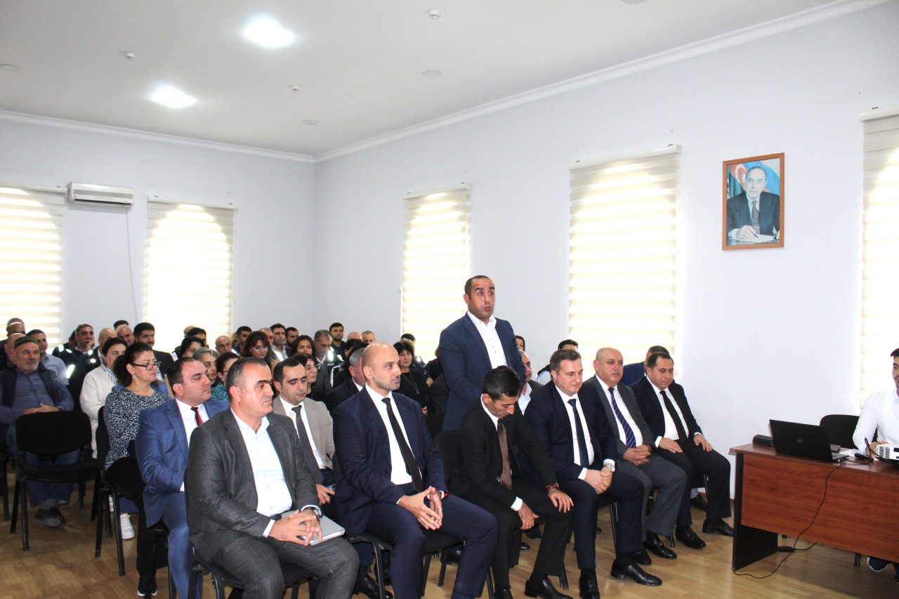 YAP Sabunçu rayon təşkilatının ərazi partiya təşkilatında tədbir keçirilib - FOTOLAR