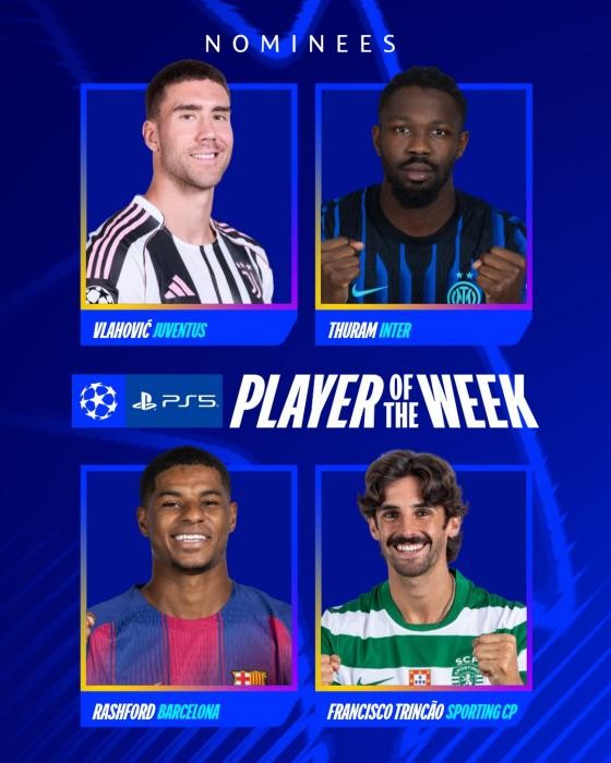 Çempionlar Liqasında həftənin oyunçusu adına namizədlər - FOTO