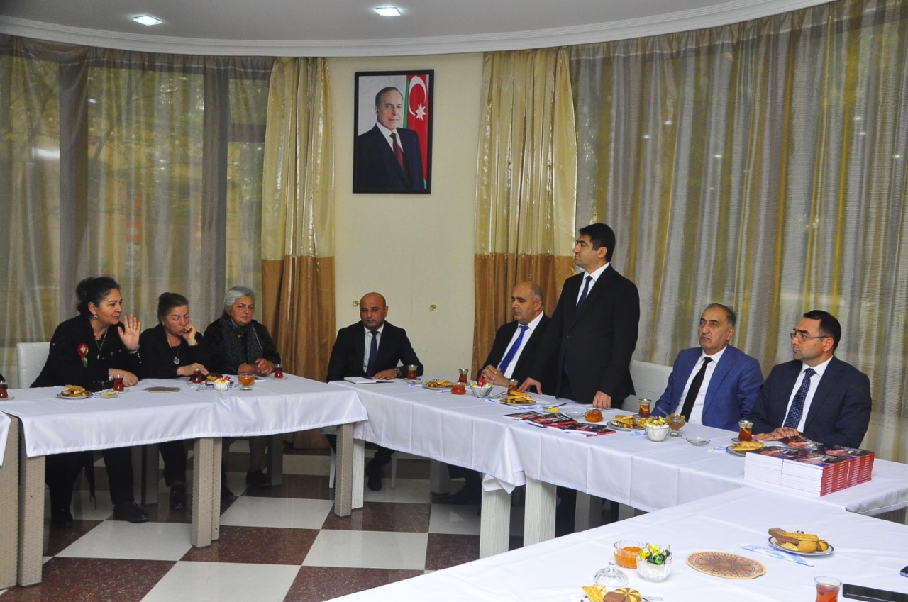 Ağstafada şəhid ailələri ilə növbəti görüş keçirilib - FOTOLAR