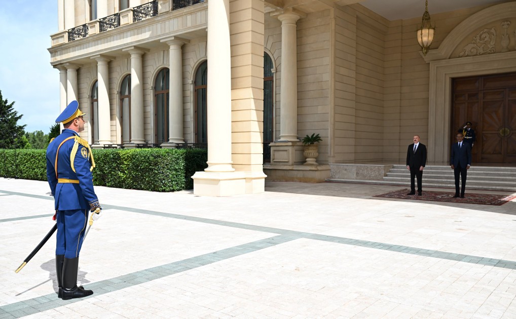 Ruanda Prezidentinin rəsmi qarşılanma mərasimi olub - FOTOLAR