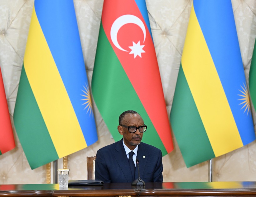 Azərbaycan və Ruanda arasında sənəd imzalanıb - FOTOLAR