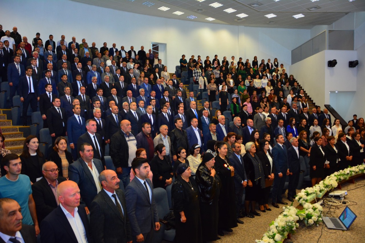 Ağstafada Dövlət Suverenliyi Günü qeyd olunub - FOTOLAR