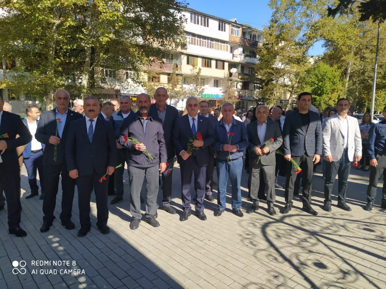 Ağdamda antiterror şəhidlərinin xatirəsi anıldı - FOTOLAR