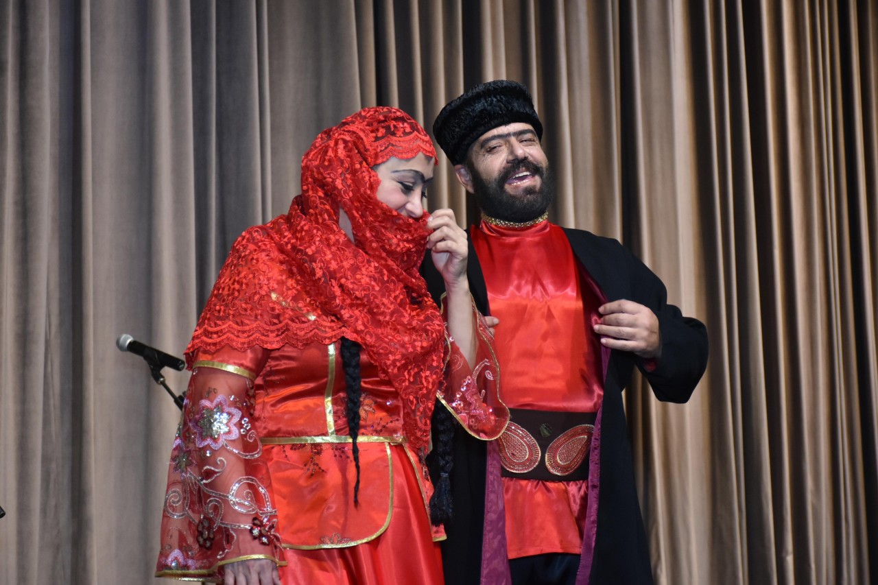 Sumqayıtda Üzeyir Hacıbəyliyə həsr olunmuş konsert keçirilib - FOTOLAR