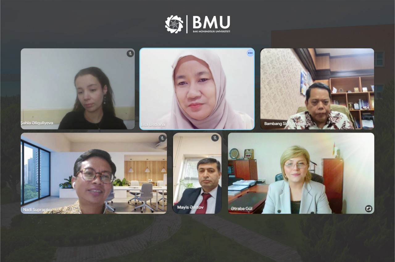 BMU İndoneziya universiteti ilə əməkdaşlıq edəcək - FOTO
