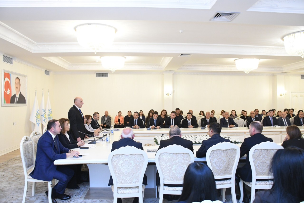 YAP Sumqayıt şəhər təşkilatı konfrans keçirdi - FOTOLAR