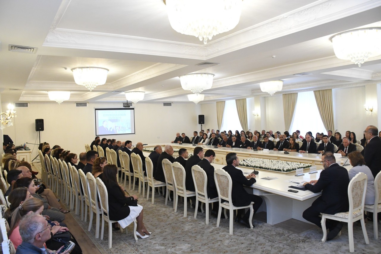 YAP Sumqayıt şəhər təşkilatı konfrans keçirdi - FOTOLAR