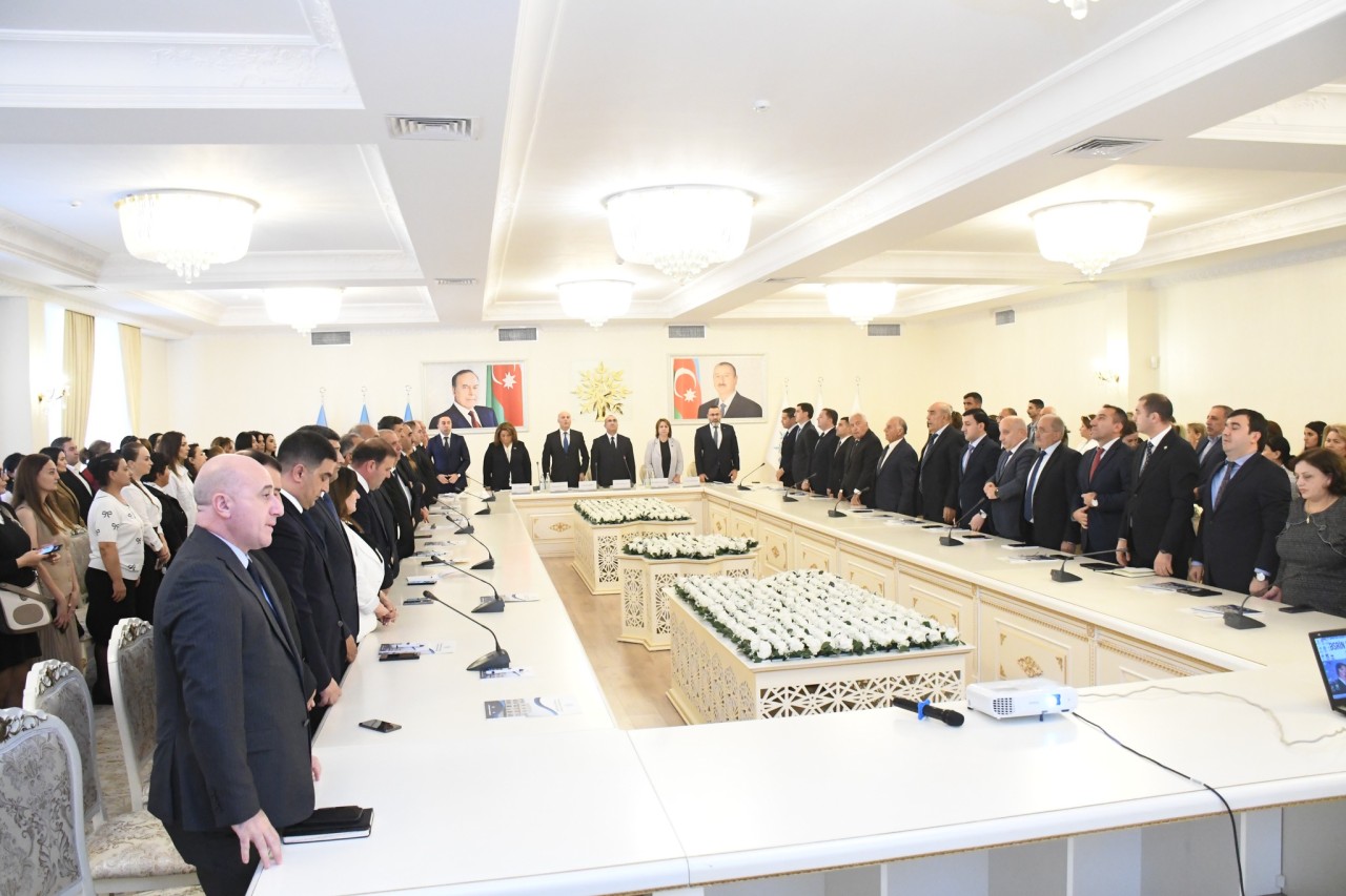 YAP Sumqayıt şəhər təşkilatı konfrans keçirdi - FOTOLAR