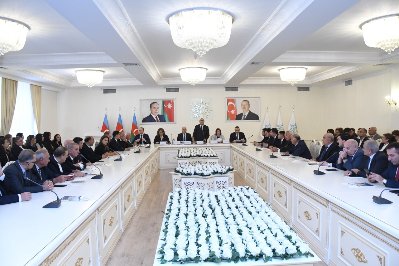 YAP Sumqayıt şəhər təşkilatı konfrans keçirdi - FOTOLAR