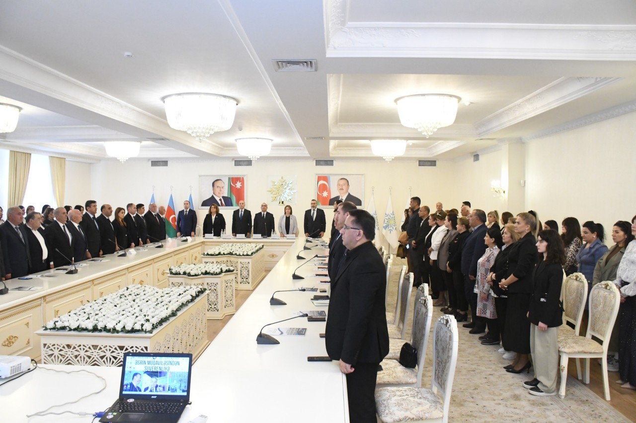 YAP Sumqayıt şəhər təşkilatı konfrans keçirdi - FOTOLAR