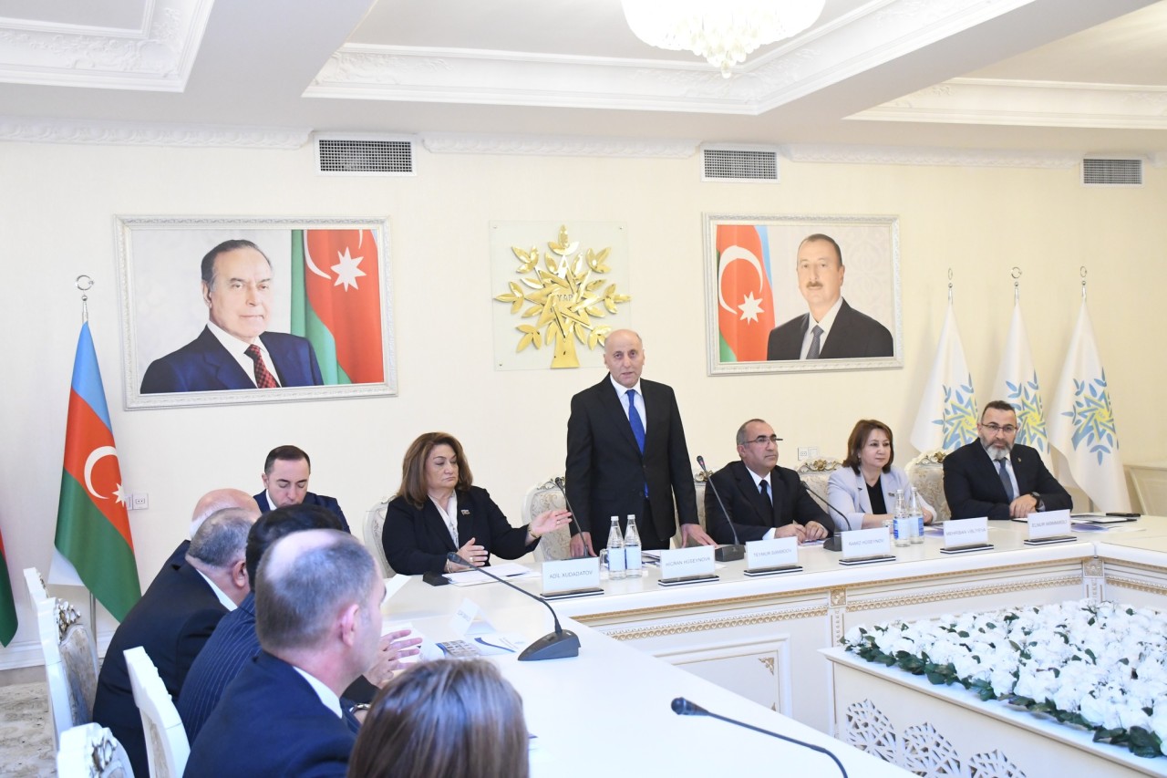 YAP Sumqayıt şəhər təşkilatı konfrans keçirdi - FOTOLAR