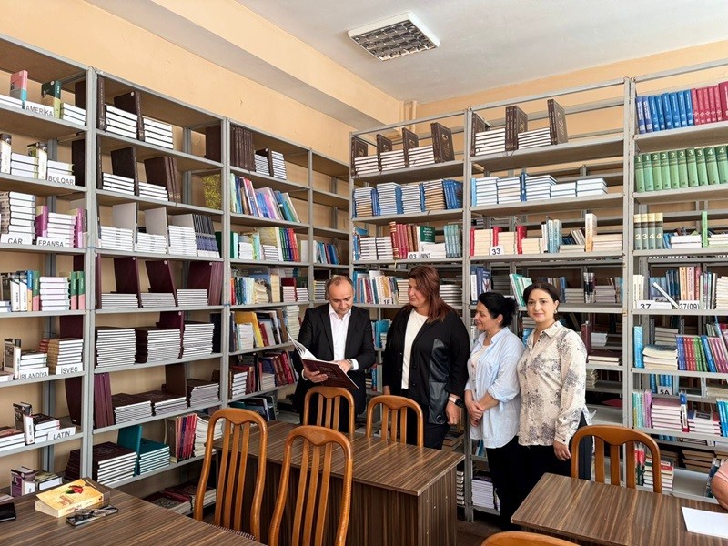 Pedaqoji Universitetdə yeni oxu zalı yaradıldı - FOTOLAR