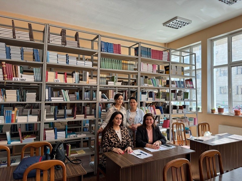 Pedaqoji Universitetdə yeni oxu zalı yaradıldı - FOTOLAR