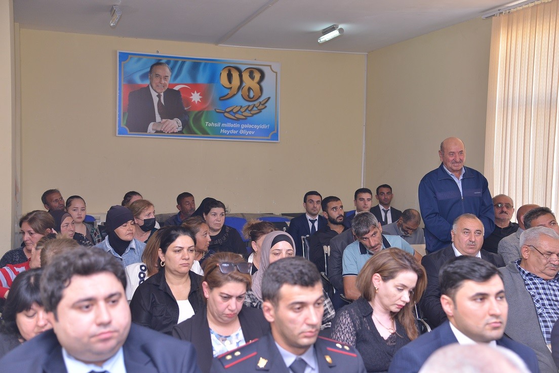 Süleyman Mikayılov səyyar görüş keçirdi - FOTOLAR