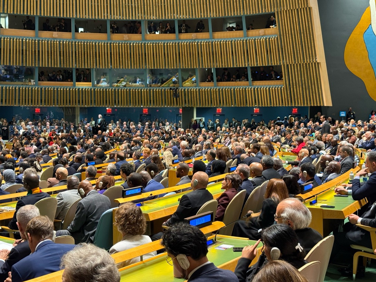 Prezident və ailə üzvlərinin Nyu-Yorkdan FOTOLARI