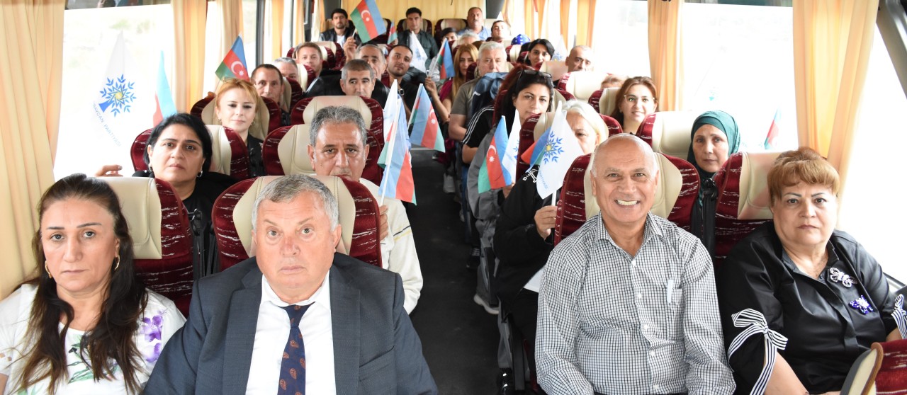 YAP Qaradağ rayon təşkilatının fəalları azad olunmuş ərazilərdə - FOTOLAR