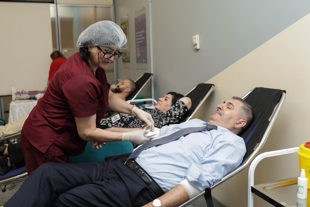 "Azercell" qanvermə aksiyası keçirib - FOTOLAR