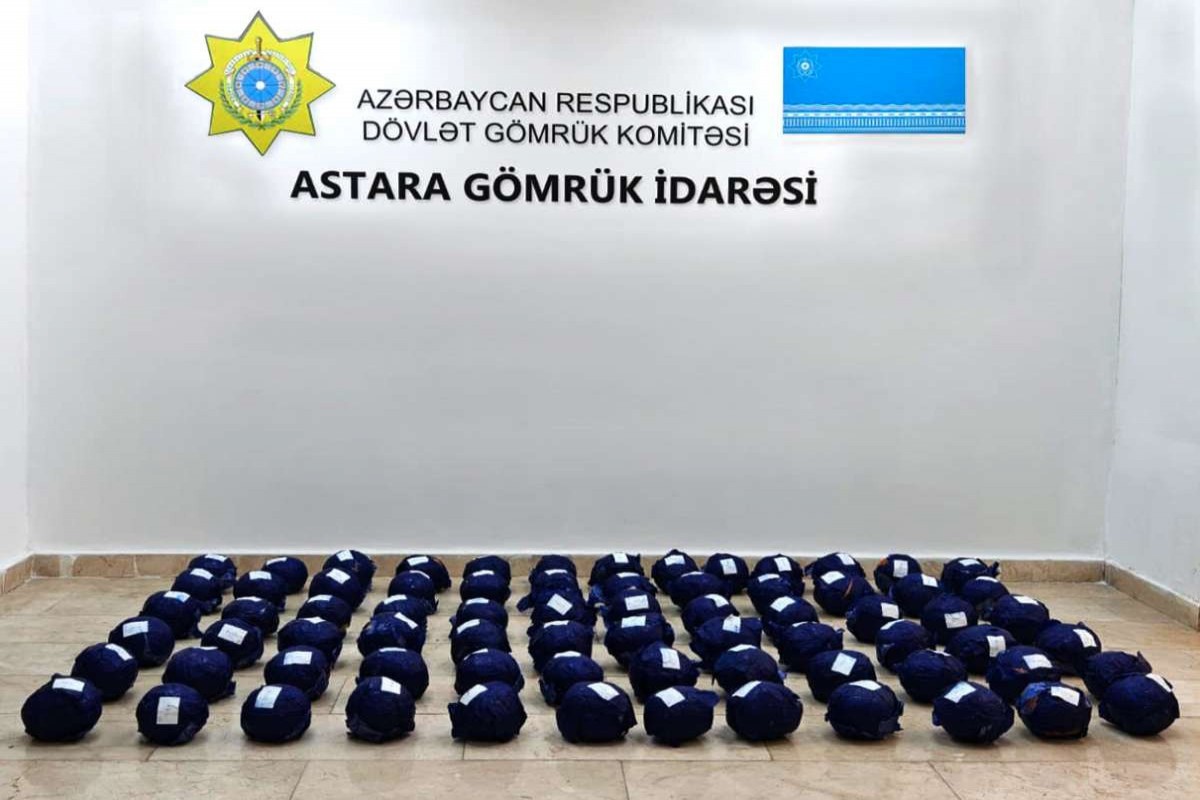 İrandan Rusiyaya kahının içində narkotik aparmaq istədilər - VİDEO