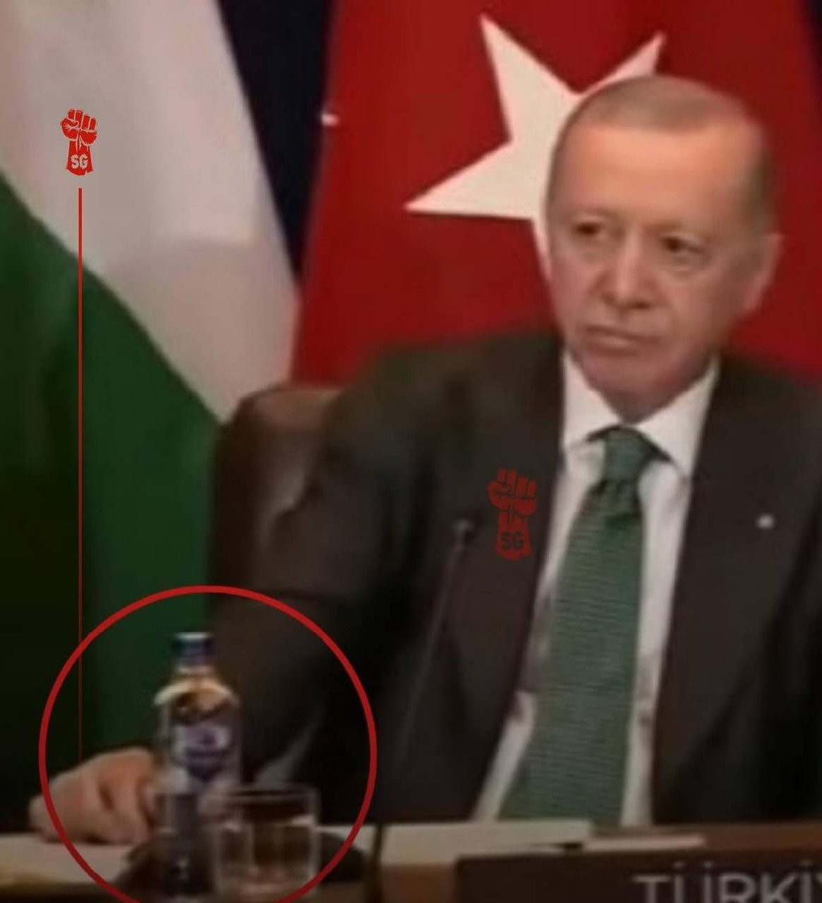 Ərdoğan suyunu Türkiyədən apardı - FOTO