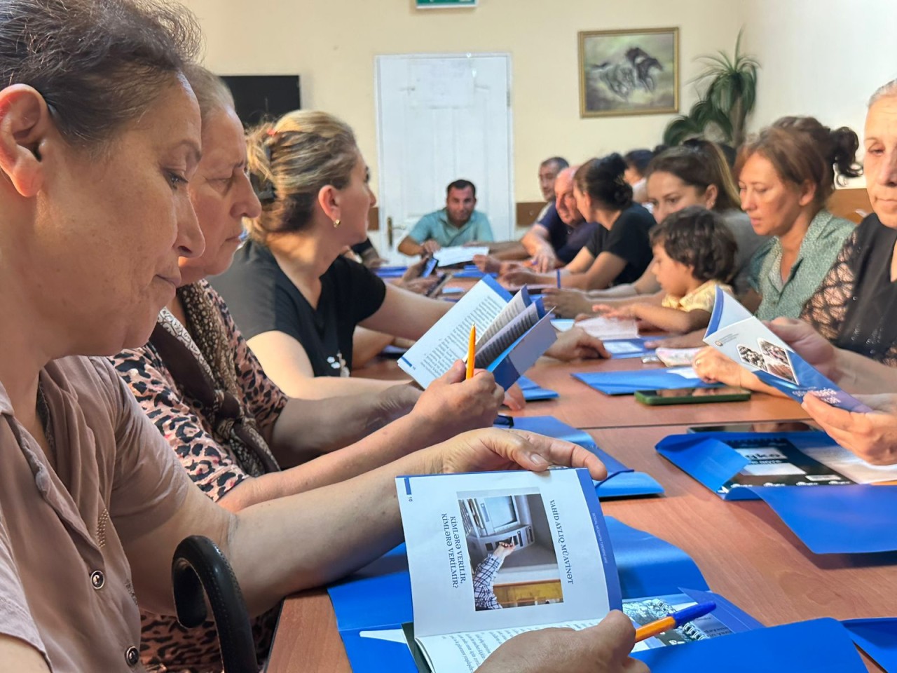 Keçmiş məcburi köçkünlərin adaptasiyası ilə bağlı tədbirlər keçirilir - FOTOLAR