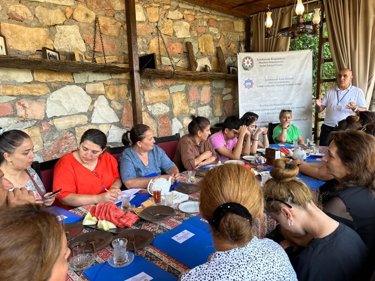 Keçmiş məcburi köçkünlərin adaptasiyası ilə bağlı tədbirlər keçirilir - FOTOLAR
