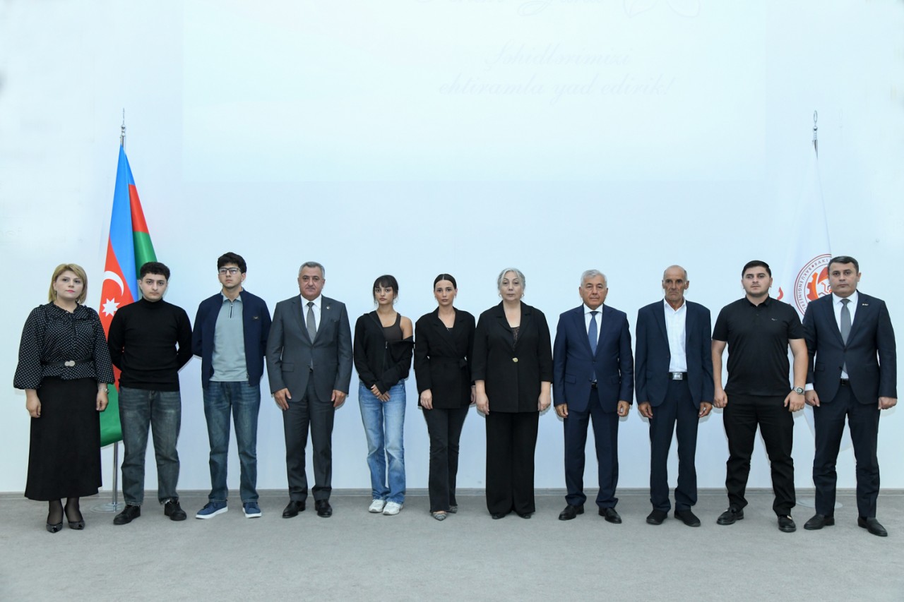 BMU-da Anım Gününə həsr olunan konfrans keçirilib - FOTOLAR