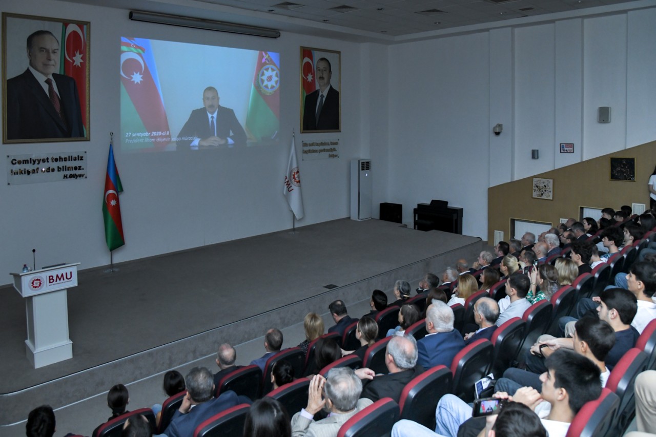BMU-da Anım Gününə həsr olunan konfrans keçirilib - FOTOLAR