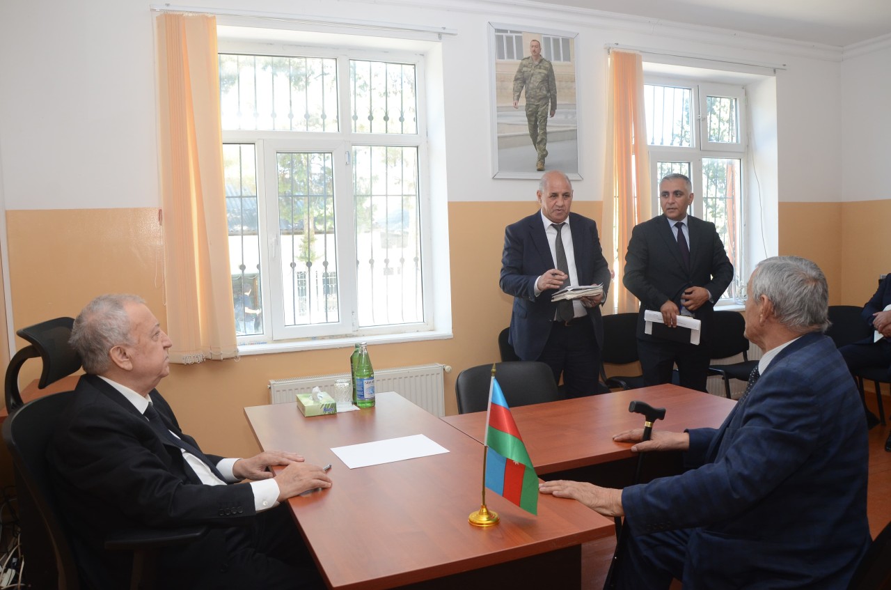 Malik İsaqov növbəti səyyar qəbul keçirdi - FOTOLAR