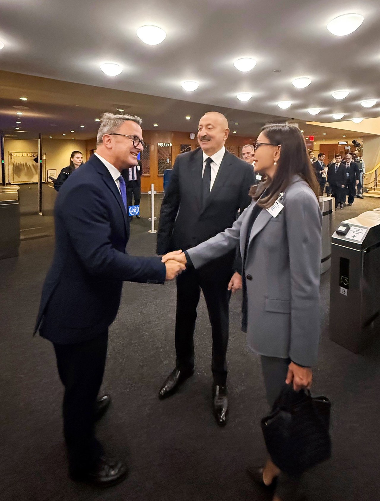 Prezident və ailə üzvlərinin 80-ci sessiyadan FOTOLARI