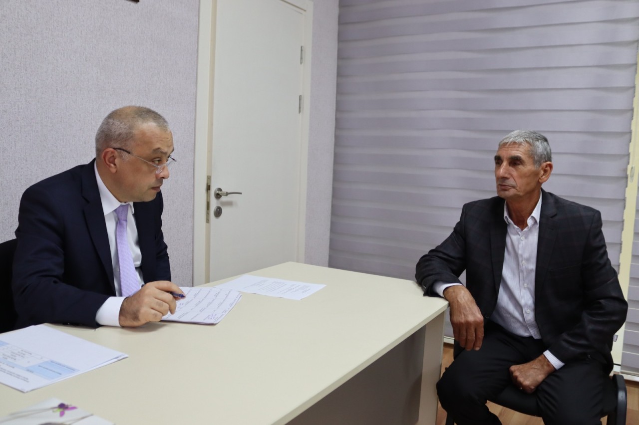Agentlik sədri Xaçmazda vətəndaşların müraciətlərini dinlədi - FOTOLAR