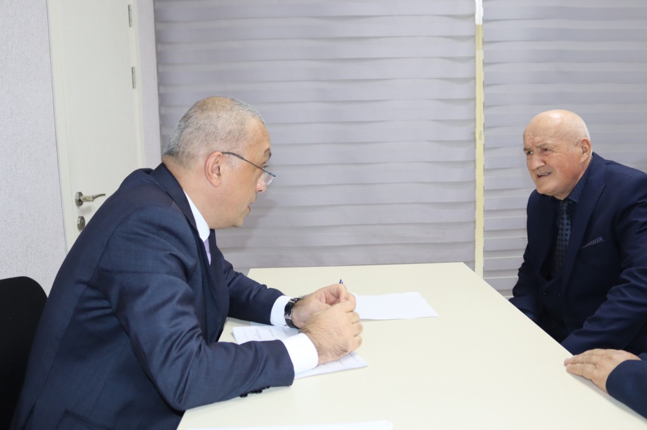 Agentlik sədri Xaçmazda vətəndaşların müraciətlərini dinlədi - FOTOLAR