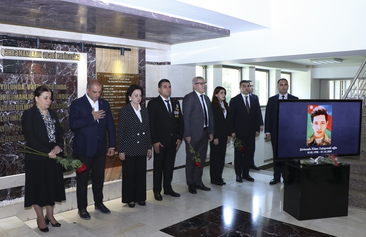 AzMİU-da Anım Gününə həsr olunmuş tədbir keçirilib - FOTOLAR