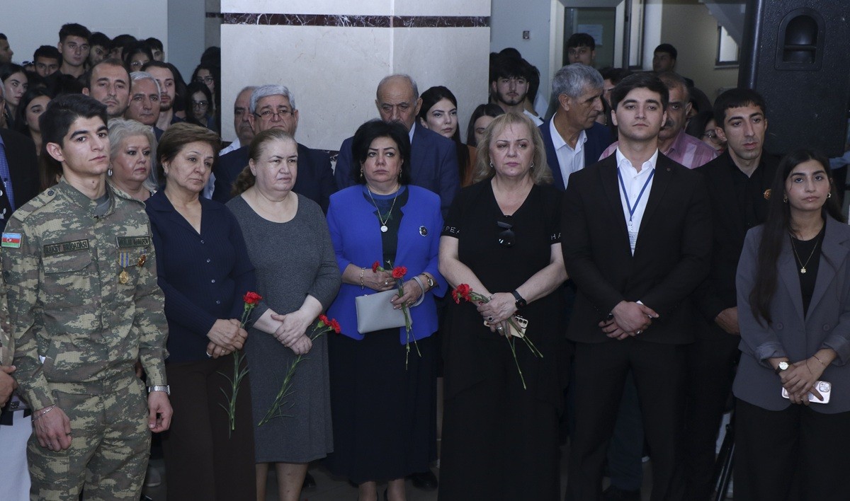 AzMİU-da Anım Gününə həsr olunmuş tədbir keçirilib - FOTOLAR