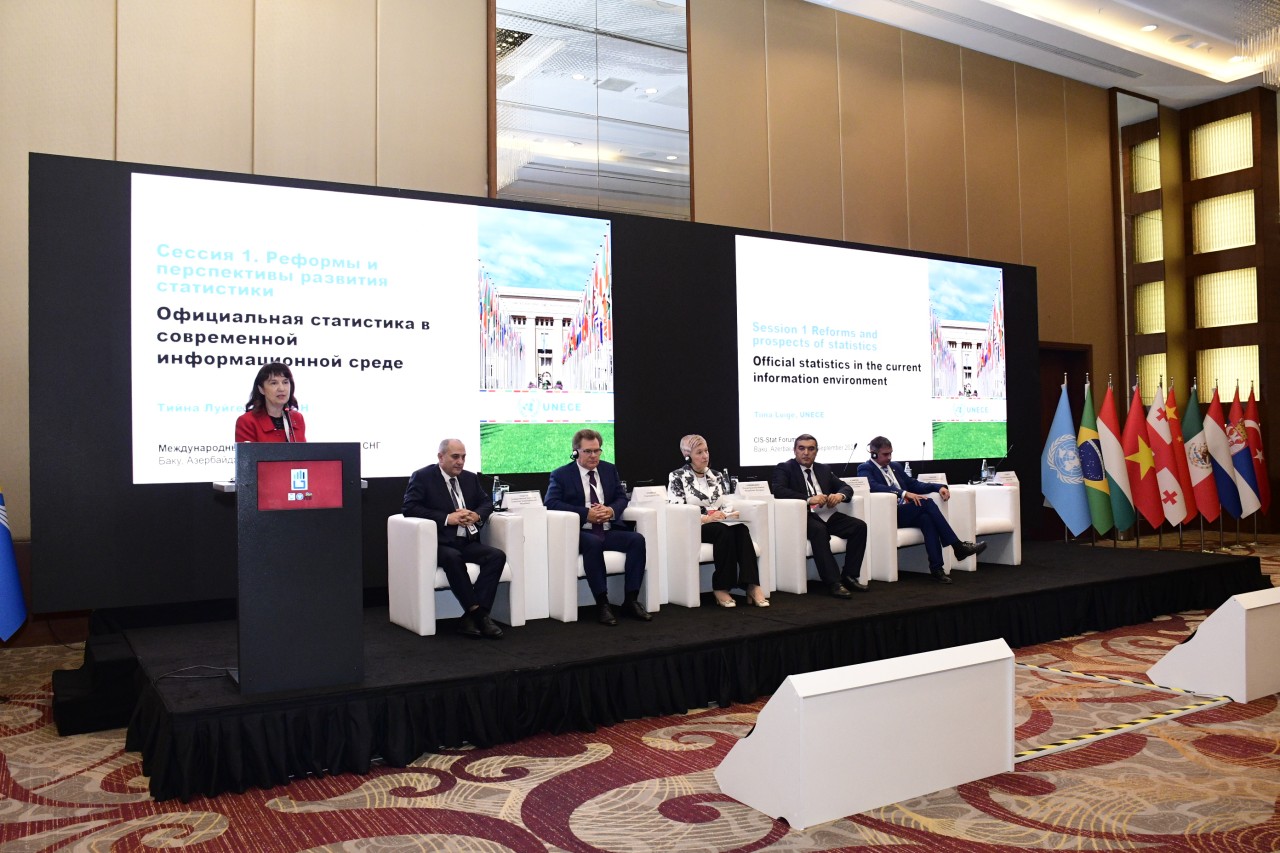 Bakıda keçirilən 3-cü Beynəlxalq Statistika Forumu başa çatıb - FOTOLAR